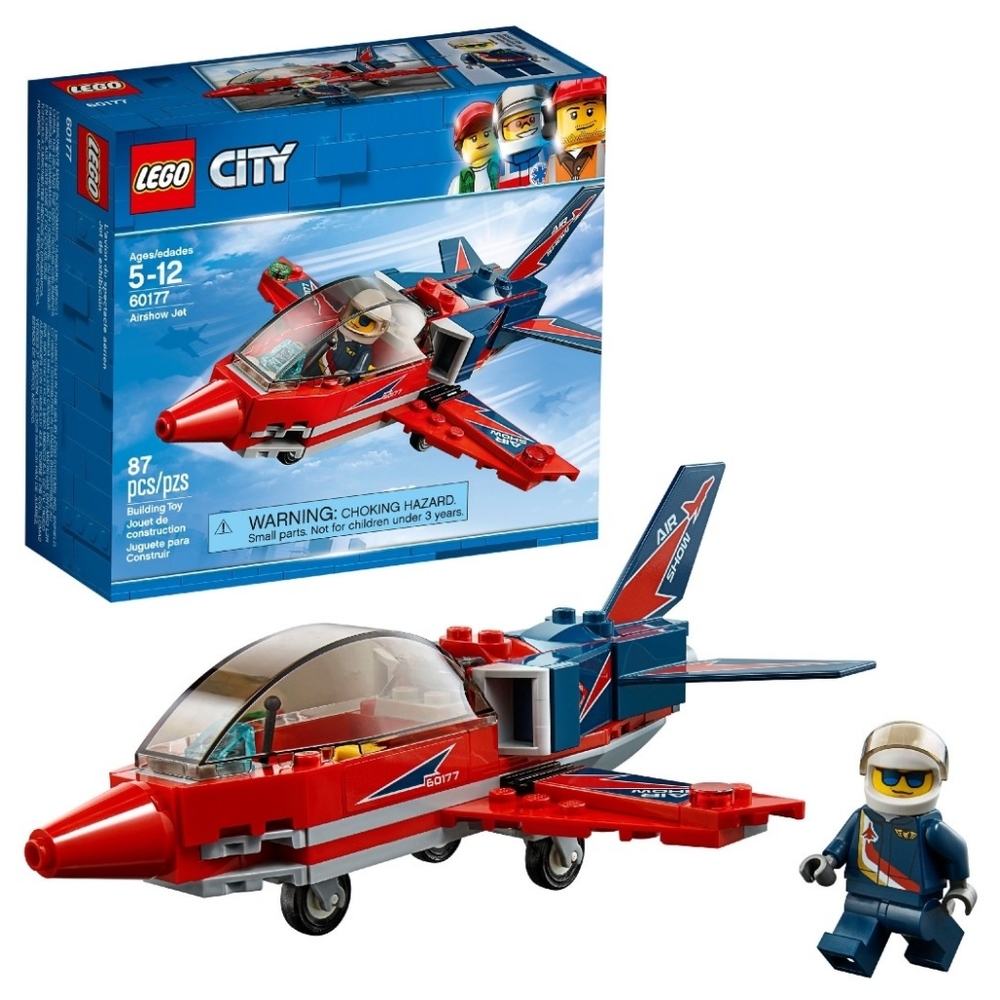 Lego airshow jet